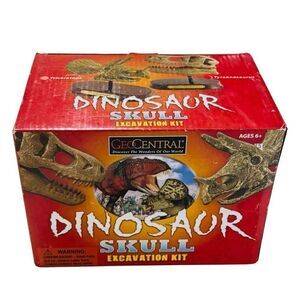 GeoCentral Dinosaur Skull Excavation Kit T-Rex Tyrannosaurus- NEW
